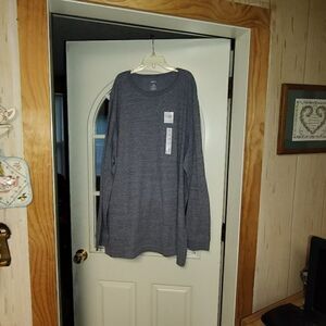 New Sonoma  Gray Super Soft Long Sleeved Thermal Size Men's 4XB